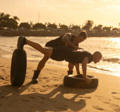 Entrenamiento personal al aire libre