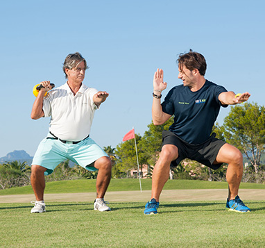 Entrenamiento personal para mayores de 60 años en Mallorca